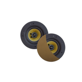 SAMBA SPEAKERSET, 65W (DRAAIBARE TWEETER), BRUSHED BRONZE (ROND 195 MM), RANDLOOS